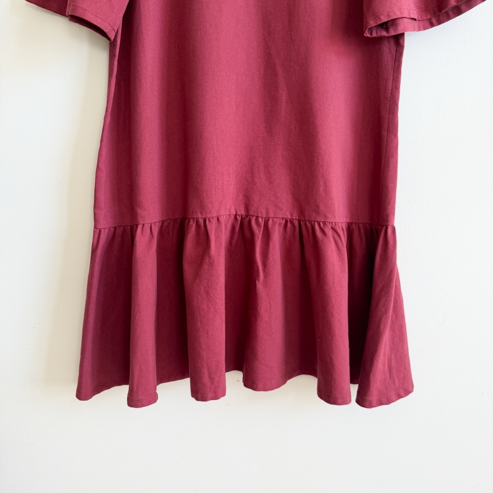 EMMA KNUDSEN • Lauren Dress in Cabernet Red - Picture 5 of 11